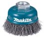 Escova De Aco Tipo Copo Com Fio Ondulado 75Mm M14 X 2 Makita - D-55108
