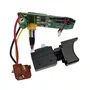 60066256 Kress - Conjunto De Interruptor E Placa Pcb Para Furadeira/Parafusadeira De Impacto Kuc11