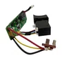 60066256 Kress - Conjunto De Interruptor E Placa Pcb Para Furadeira/Parafusadeira De Impacto Kuc11