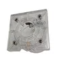 60079582 Wesco - Conjunto Base Fixa De Acrílico Para Tupias Laminadoras Ws5047 E Ws5047U