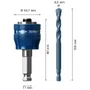 Adaptador 11Mm Expert Powerchange Plus E Broca Tct 8.5Mm Bosch - 2608900526