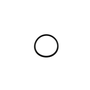 Anel "O" Ring - 1619Pa3434 - Bosch