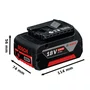 Bateria Gba 18V 5 0 Ah 1600A002U5000