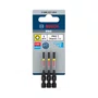 Bits Bosch Pro Torx Impactt10 T15 T20 55Mm 3 Und 2608521U54