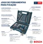 Bosch Jogo De Ferramentas Manuais Com 134 Peças - 1600A03Al1