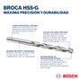 Broca Para Metal Bosch Aço Rápido Hss-G 1,7Mm 10 Peças - 3165140474771