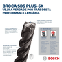 Broca Sds Plus5X 20X550X600 2608836642000