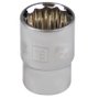 Soquete Estriado De 1/2 '' 18Mm Stanley 488790/4-88-790