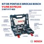 Caixa Ferramentas Vline Com 83 Unidades - 2607017403 - Bosch