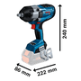Chave De Impacto Gds 18V-1000 Sb Bosch - 06019J83E1