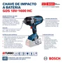Chave De Impacto 18V Gds 18V1600 Hc Sb Bosch - 06019M10E0