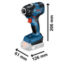 Combo Furadeira Gsb185-Li + Chave Impacto Gdr18V-200 - Bosch