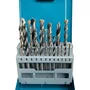 Kit Makita Com 18 Brocas Com Estojo De Metal - D-46202