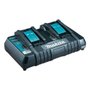 Kit Aspirador De Po 18V Dcl180Z + Carregador Duplo Bateria 18V 220V Dc18Rd + Bateria Bl1830B ML