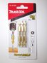 Bit De Torcao Com Ponta Dupla 65Mm Ph 2 Com 3 Peças Makita - B-45135