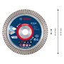 Disco Diamantado Expert For Hard Ceramic 76X1,5X10Mm Bosch - 2608900652