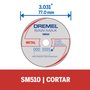 Disco De Corte Metal Saw-Max Dremel - Dsm510 - 2615S510Jb