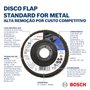Disco Flap Std for Metal FA 115mm Gr60 - 2608619289 - BOSCH