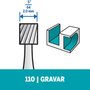 Escareador Cilíndrico Para Gravar 2Mm Dremel - 110 - 26150110Ac