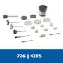 Kit Dremel 726 Ez Lock  Para Lixar E Polir - 2615E726Aa
