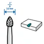 Escareador 3,2Mm Tungstênio Dremel - 9911 - 2615009911