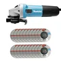 Esmerilhadeira Angular 115Mm (4-1/2") 9557Hng 220V  + 20 Discos de Desbaste 115mm Grão A36N