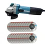 Esmerilhadeira Angular 115Mm(4") 220V WS4762 + 20 Discos de Desbaste 115mm Grão A36N