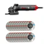 Esmerilhadeira Brushless 125Mm(5") 220V Kus26 + 20 Discos de Desbaste 115mm Grão A36N