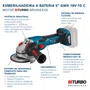 Esmerilhadeira Gws 18V-15 C Sb Bosch - 06019H60E0
