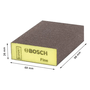 Esponja Expert S471 69X26X97Mm Fine Bosch - 2608901170