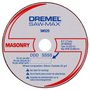 Disco De Corte Para Alvenaria Dremel Dsm520C-Rw - 2615S520Nc