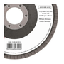 Flap Disc Reto 4.1/2"  G 60 (C.fibra)954 1240061412