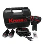 Furadeira De Impacto 10Mm 12V Brushless + 2 Baterias 2Ah + Carregador Bivolt E Acesórrios Kress - Kh363
