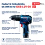 Furadeira/Parafusadeira  Bateria Gsb 12V30 - 06019G91E0 - Bosch