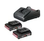 Gal 18V-20 + 2X Gba 18V 2,0 Ah - 1600A02Rn1