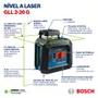 Nível Lase Gll 2-20 G Bosch - 0601065000
