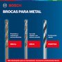 Jogo De Brocas Hex Com 5 Pecas Bosch - 2608595517