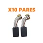 Kit 10 Pares De Escova De Carvão - F000611021 Skil