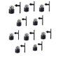 Kit+10  Mandril De 3/8 Para Furadeira De Impacto Bosch - 1600a00z9r