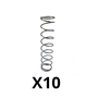 Kit 10 Un Mola De Compressão 7 P/ Martelo Hr2450 - 233343-7 - Makita