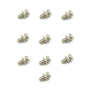 Kit 10 Un Parafuso Para Interruptor De Serra Marmore Makita 652008-6