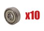 Kit 10 Un Rolamento 606 Zz Hr2410/9524Nb - 211012-0 - Makita