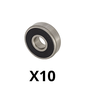 Kit 10 un Rolamento De Esfera 629 Llb Makita - 210042-8