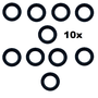 Kit 10 unidades Anel O'ring Para Martelo Makita - 213278-8