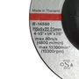 100 Discos de Desbaste 115mm Grão A36N Para Alumínio Makita - B-14560