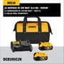 Kit Dewalt 2 Baterias 5Ah 20V + Carregador Bivolt E Bolsa - Dcb205C2K-Br