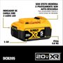 Kit Dewalt 2 Baterias 5Ah 20V + Carregador Bivolt E Bolsa - Dcb205C2K-Br