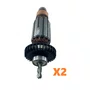 Kit 2 Unidades - Induzido 127V P Furadeira 6055 Skil - F000605104