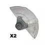 Kit 2 Unidades - Protecao Do Disco Para Serra Meia Esquadria F012331002 / 3310 - 1619Pa0266 - Skil