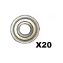 Kit 20 Unidades - Rolamento - 5402 - 1600900054 - Skil Bosch